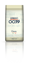 1129 Кофе CLASSIC Espresso 0039 1 кг зерно, в фольге. пакет с клап Италия